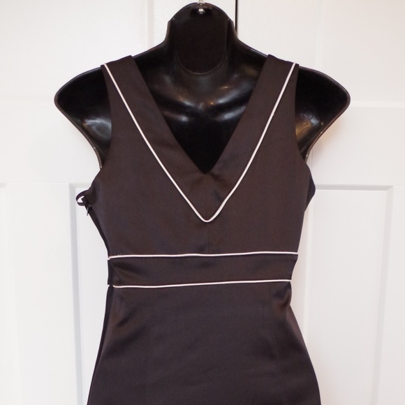 RW & Co. Satin Empire Waist Cocktail Dress NEW- Sz. 00 - Picture 4 of 4